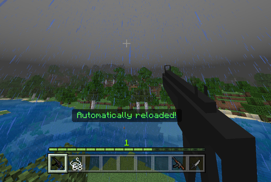 Actual Guns CSO Preview Picture. The large inventory of firearms in Minecraft.