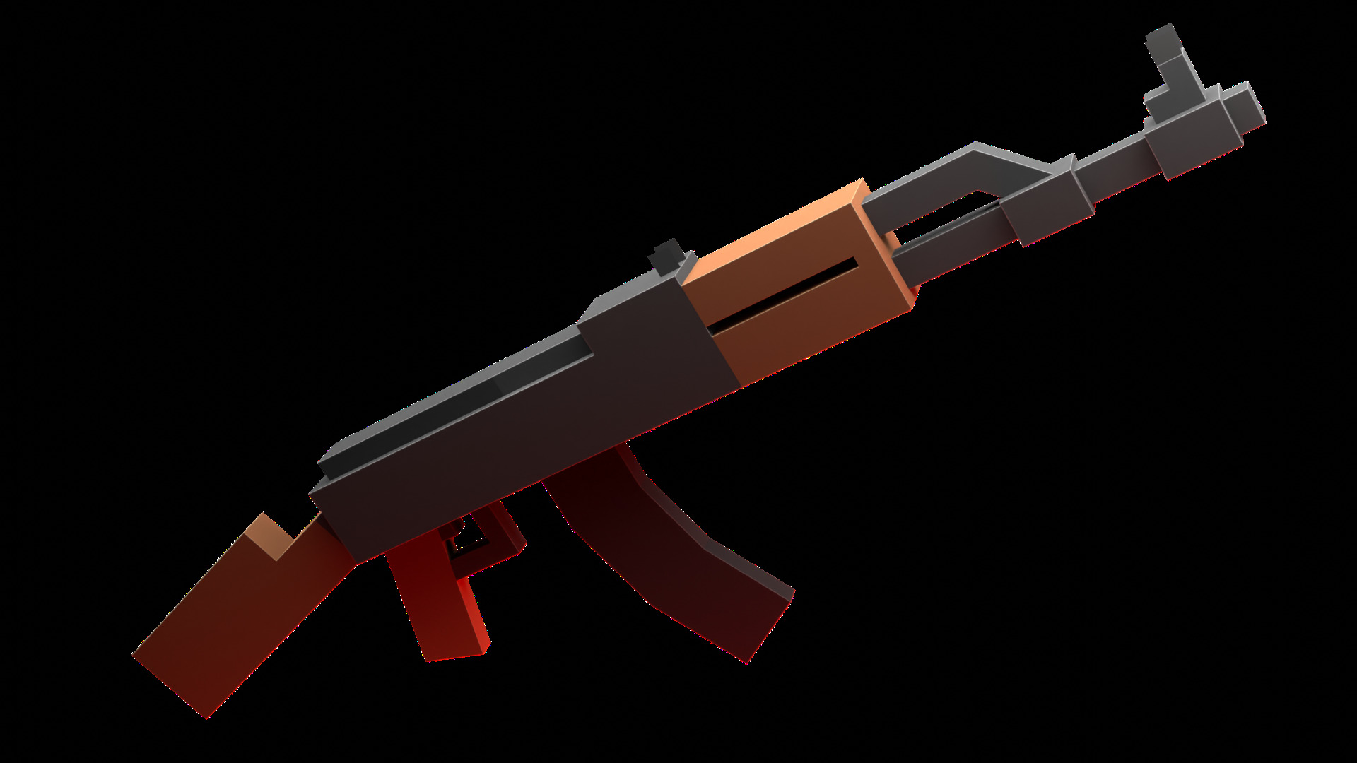 AK47 in game.