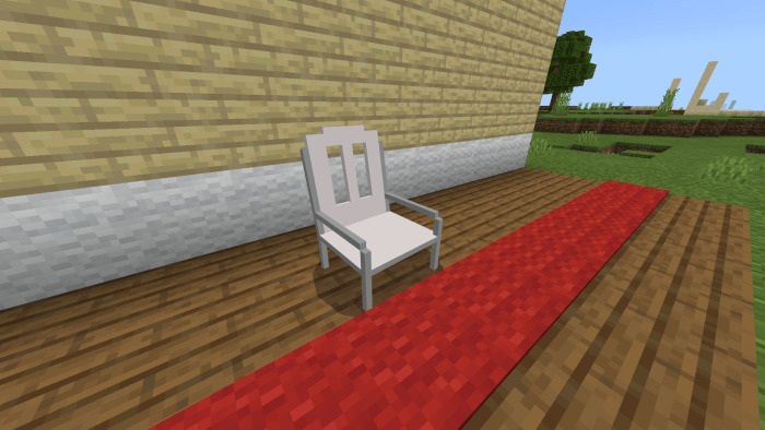 Various furniture items in Umak Furniture mod